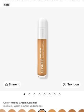 Clinique Even Better Concealer in Cream Caramel (WN 98)
